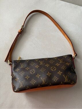 Louis Vuitton Trotteur Brown Monogram Canvas Shoulder Bag